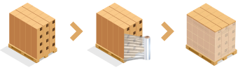 Automatic Pallet Stech Wrapping Machine