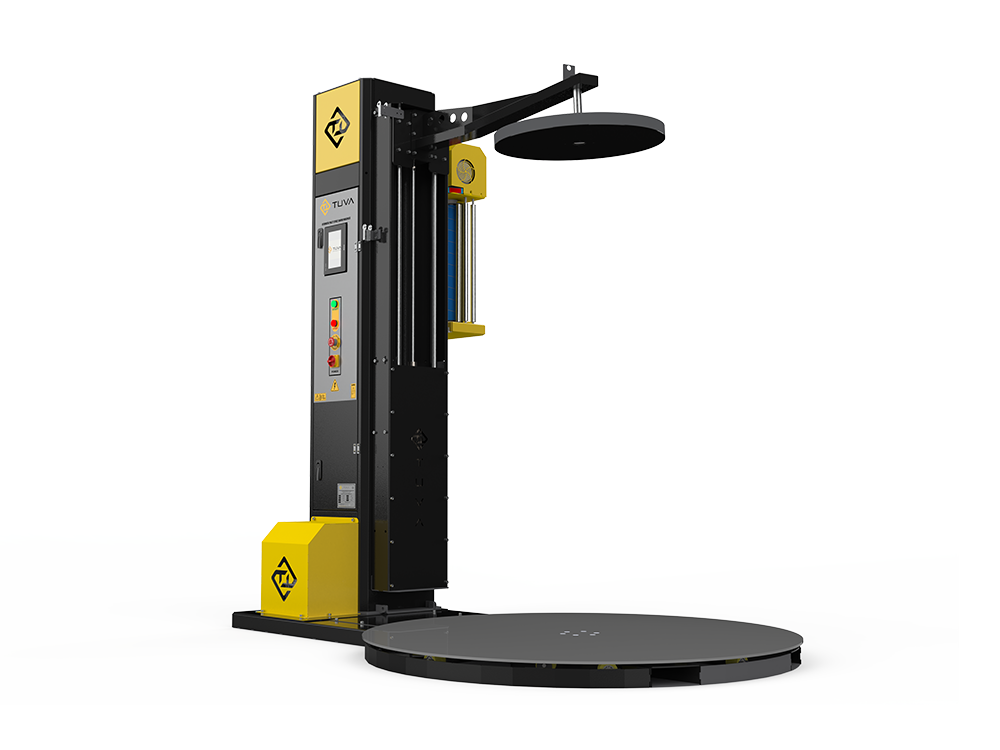Automatic Top-Press Pallet Stretch Wrapping Machine