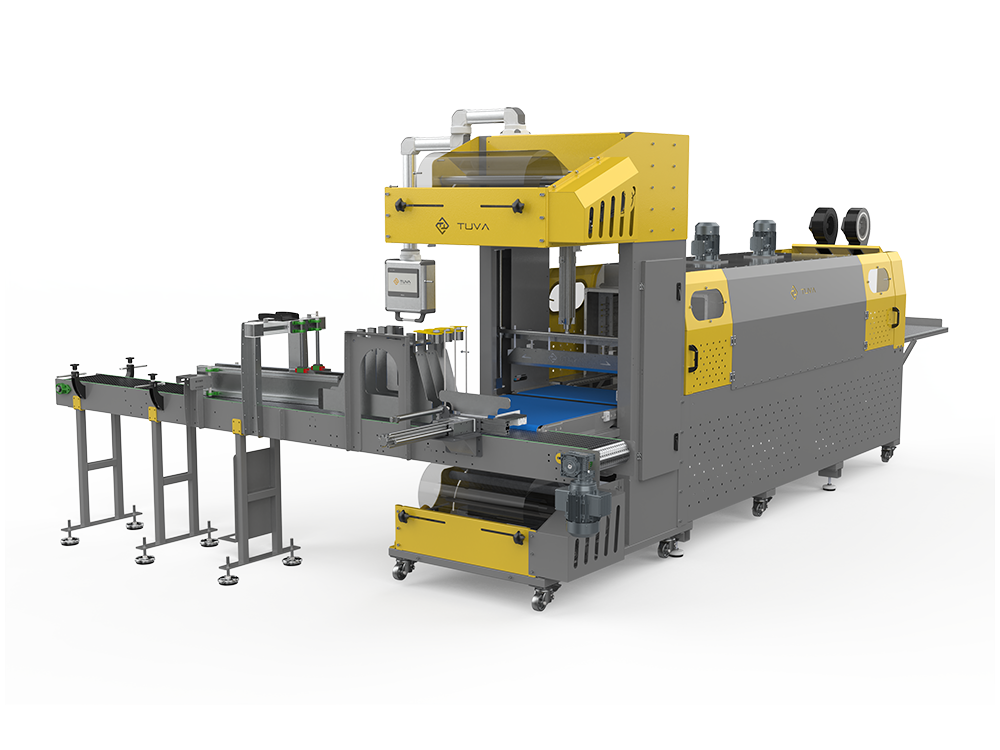 Fully Automatic Side-Feed Shrink Machine With Grouping System
